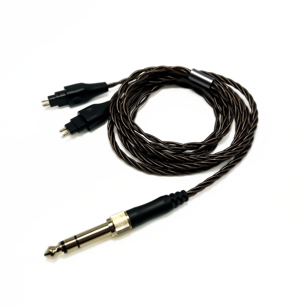Strauss & Wagner Geneva Braided 3.5mm/6.35mm Upgrade Cable for Sennhei
