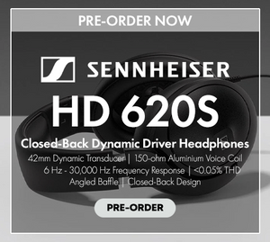 Pre-Order the Sennheiser HD 620S Closed-Back Dynamic Driver Headphones at Audio46.