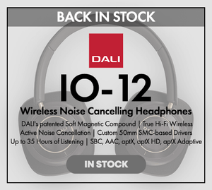 Shop the Dali IO-12 Wireless Noise Cancelling Headphones Back In Stock at Audio46