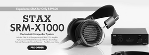 Pre-Order the STAX SRM-X1000 Electrostatic Earspeaker System at Audio46
