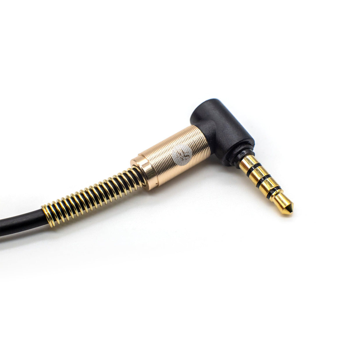 Strauss & Wagner Dakar 3.5mm to L-Shape 3.5mm Coiled Headphone