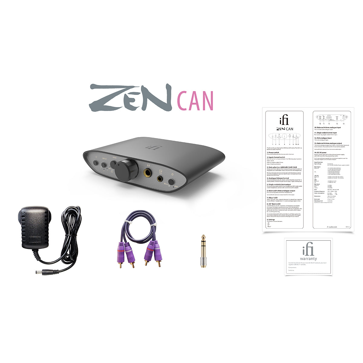 iFi ZEN CAN Headphone Amplifier