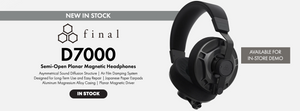 Shop the Final D7000 Semi-Open Planar Magnetic Headphones New In Stock at Audio46