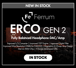 Shop the Ferrum ERCO Gen 2 Fully Balanced Headphone DAC/Amp New In Stock at Audio46