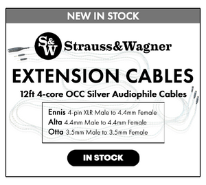 Shop the Strauss & Wagner Extension Cables 12ft 4-Core OCC Audiophile Cables New In Stock at Audio46