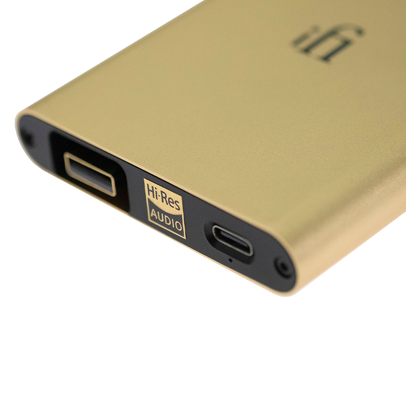 iFi hip-dac2 Limited Gold Edition Portable Headphone DAC and