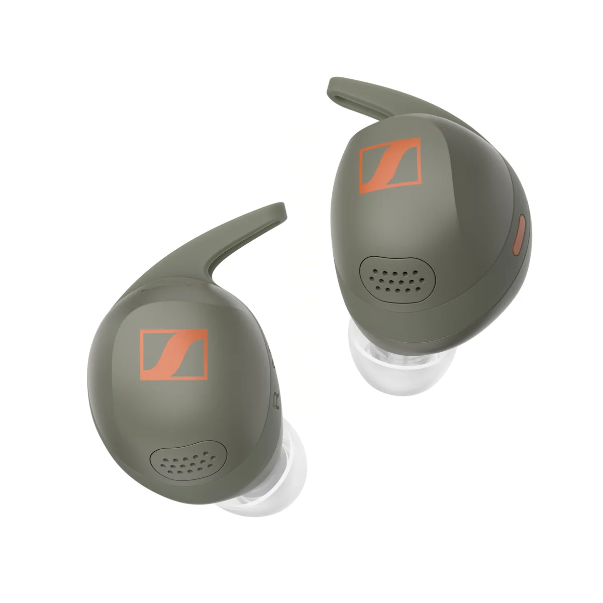 Sennheiser MOMENTUM Sport True Wireless Earbuds with Adaptive Noise  Cancellation - Olive