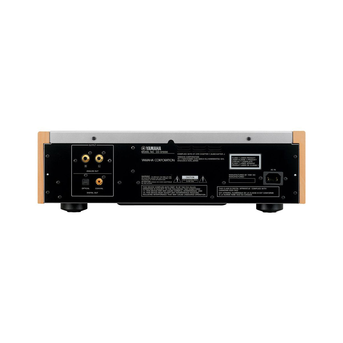 Yamaha CD-S1000 Natural Sound Super Audio CD Player - Discontinued