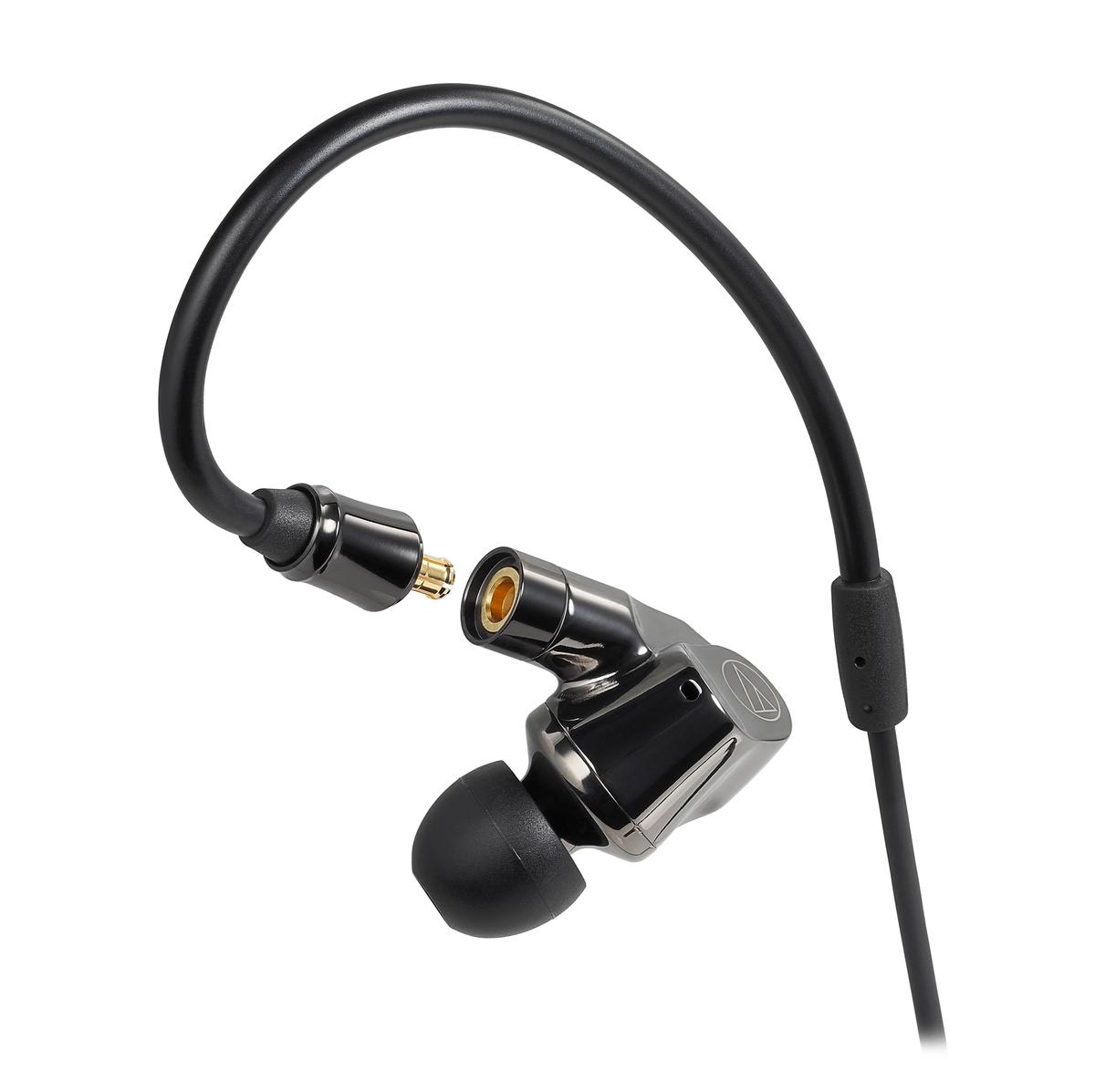 イヤホン audio-technical Audio-Technica ATH-IEX1 Hybrid Driver In-Ear Headphones | Audio46