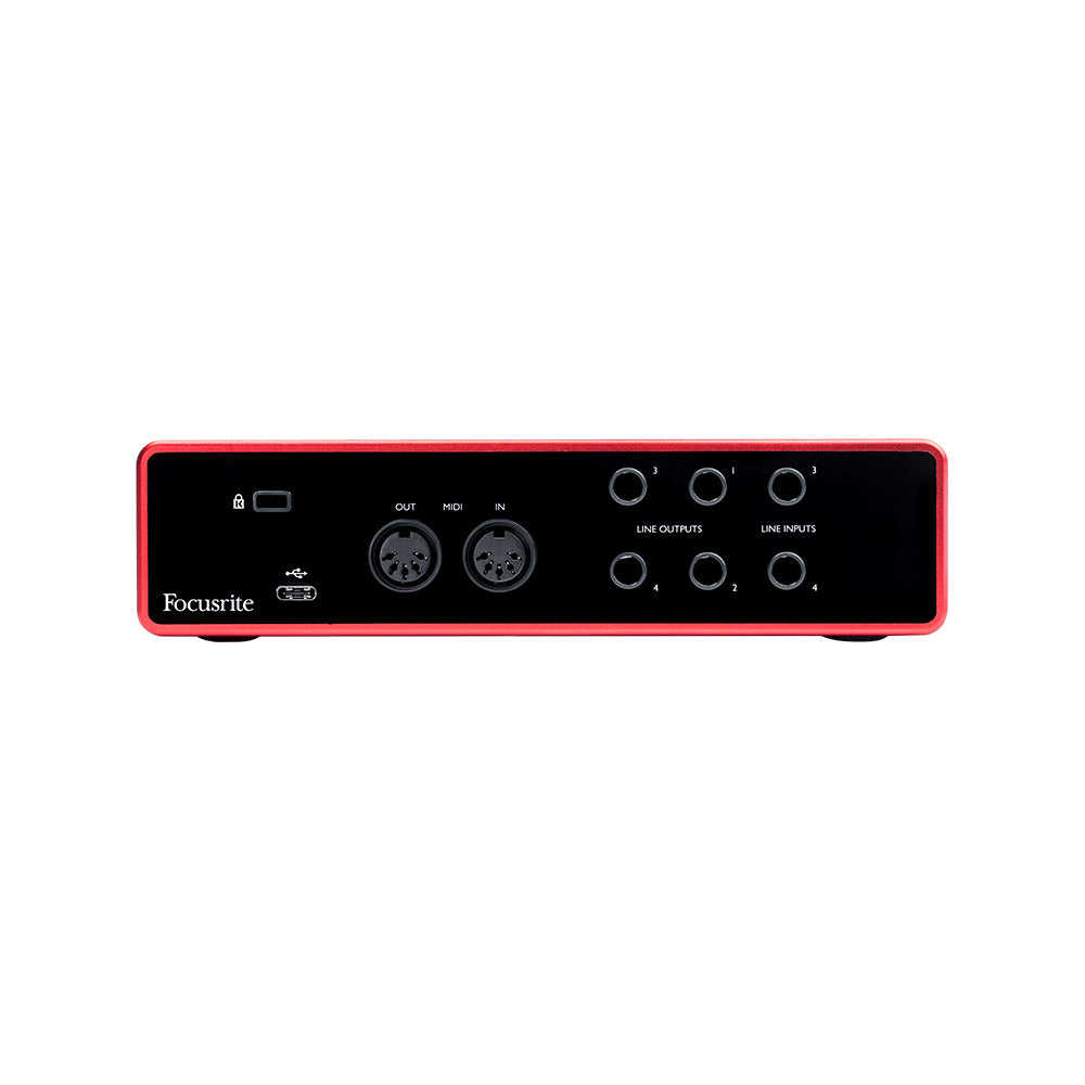 Focusrite Scarlett 4i4 USBオーディオインターフェイス Scarlett 4i4 4th Generation | Focusrite