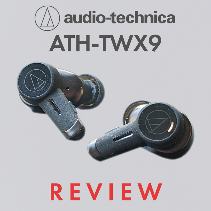 Audio Technica, ATH-TWX9, true wireless, ANC, noise cancelling, earbuds, earphones 