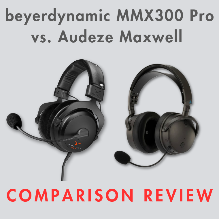 Análise comparativa Beyerdynamic MMX300 Pro vs. Audeze Maxwell