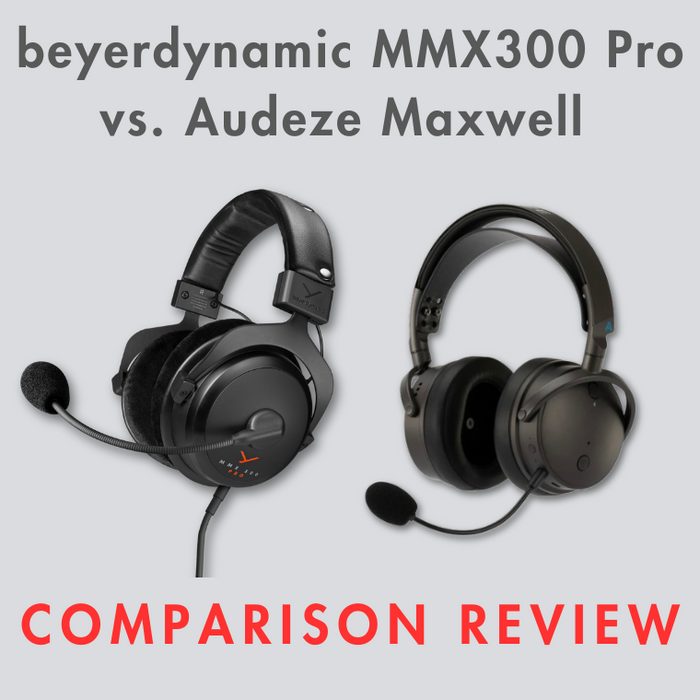 Beyerdynamic MMX300 Pro Vs. Audeze Maxwell Comparison Review