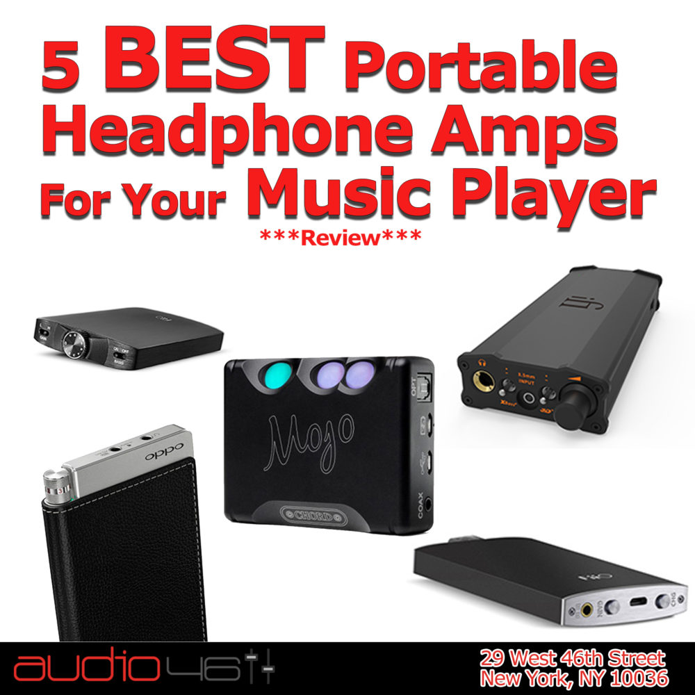 5 melhores amplificadores de fone de ouvido portáteis para seu reprodutor de música