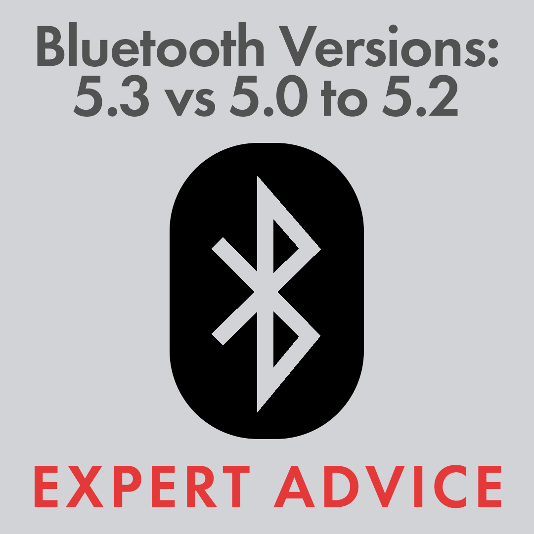 Versões do Bluetooth: 5.3 -vs- 5.0 a 5.2