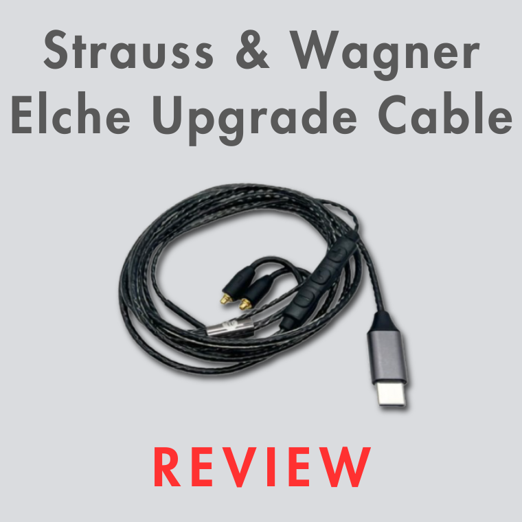 Cable de actualización MMCX a USB-C con micrófono y control remoto de Strauss & Wagner Elche