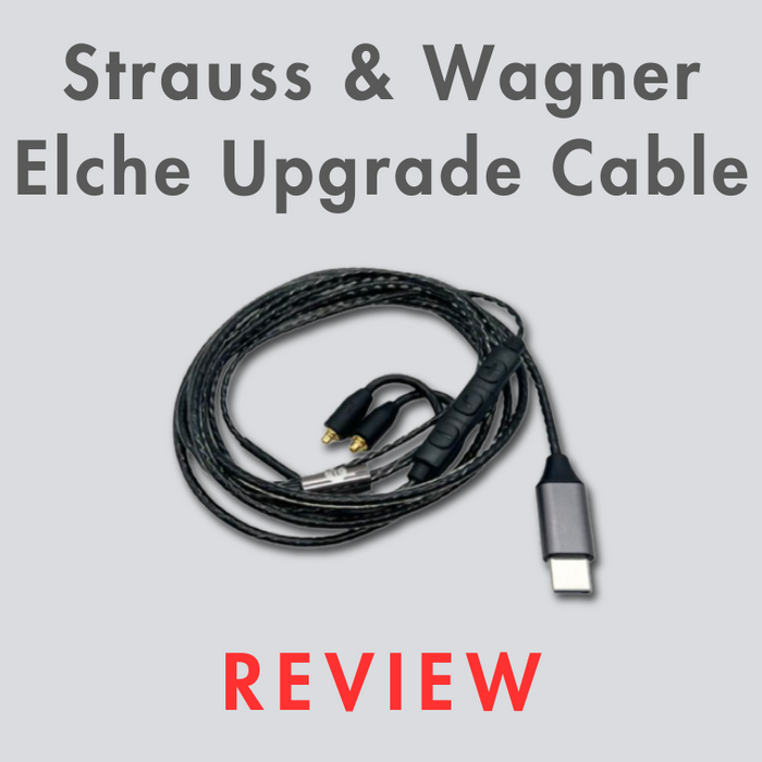 Strauss & Wagner Elche MMCX to USB-C Upgrade Cable with Mic+Remote