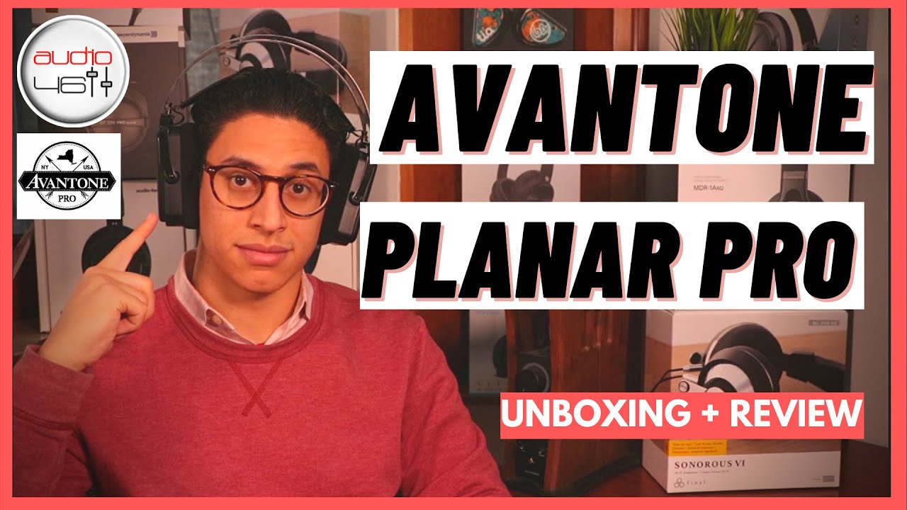 Unboxing Avantone Pro Planar Headphones to Review