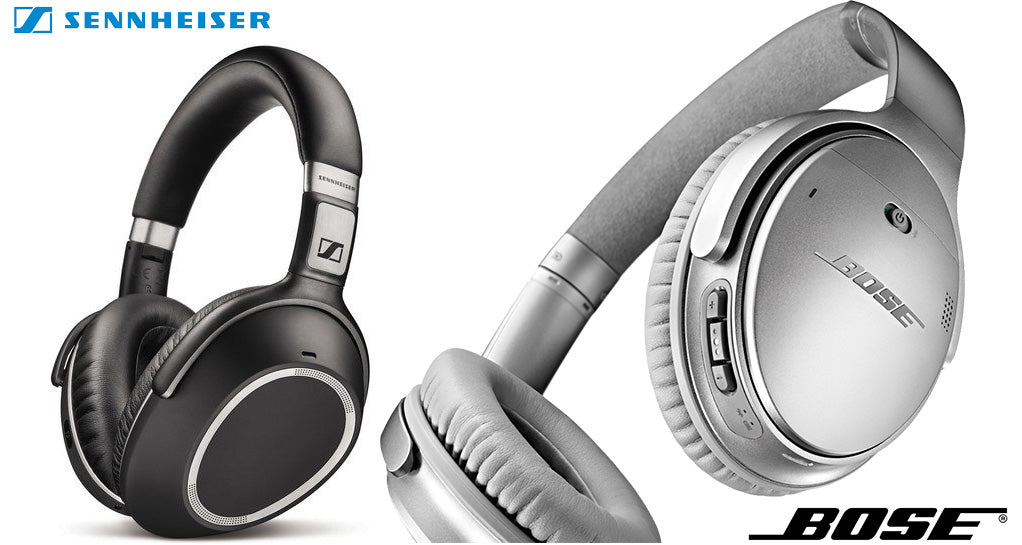 Sennheiser PXC 550 vs. Bose QuietComfort 35 - Comparación de auriculares