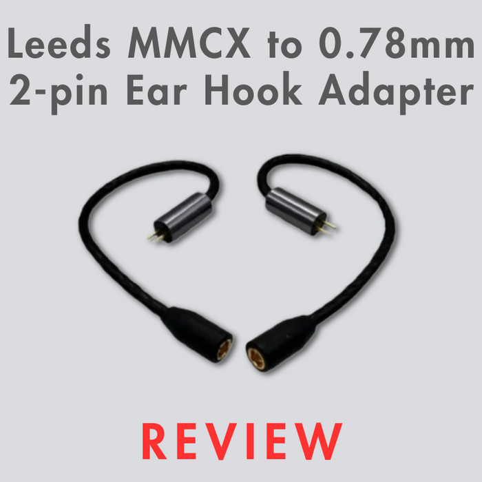 Strauss & Wagner Leeds MMCX to 0.78mm 2-pin Ear Hook Adapter