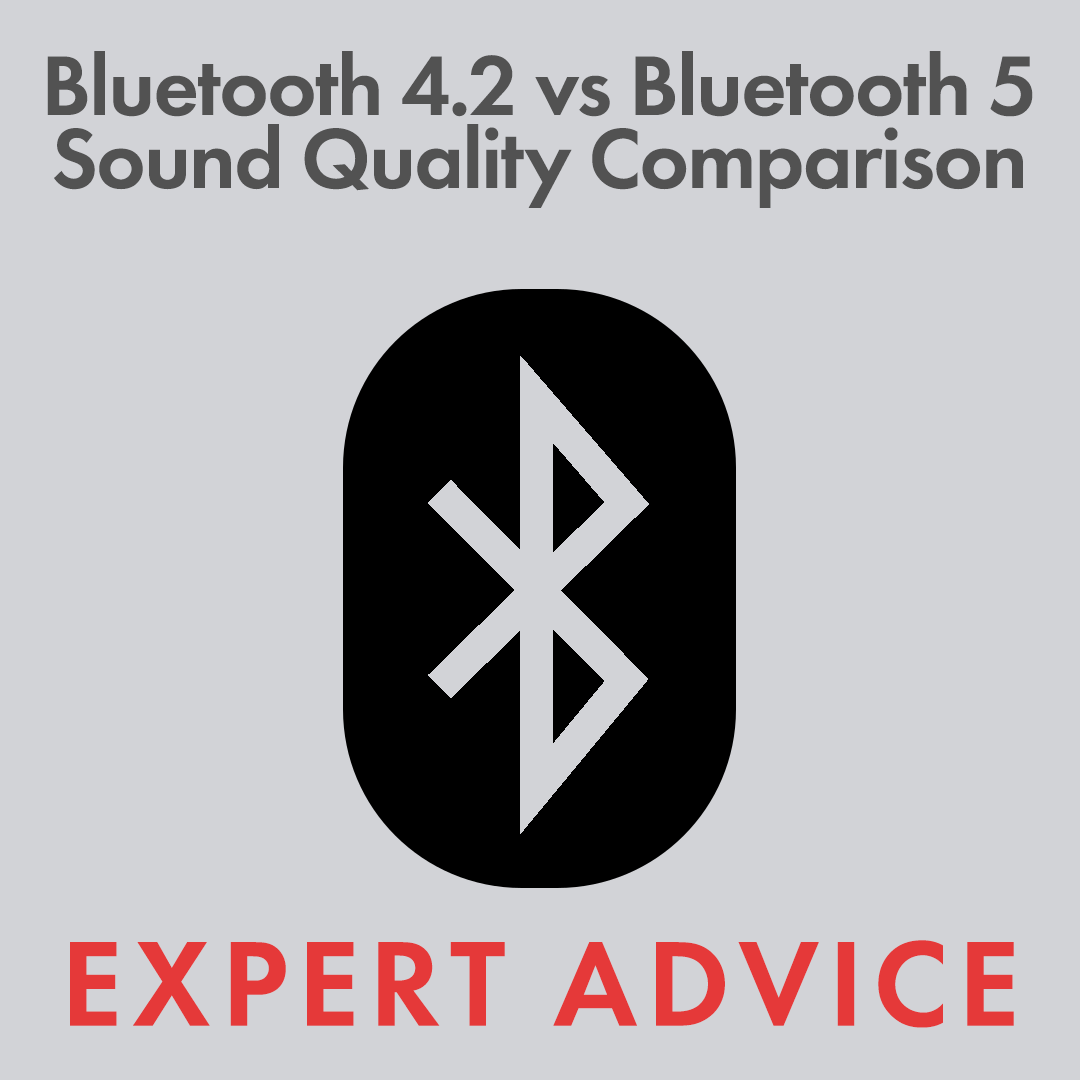 Comparação de qualidade de som Bluetooth 4.2 vs Bluetooth 5