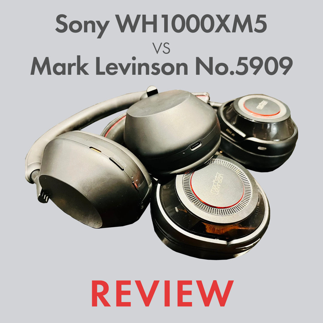 Análise Sony WH1000XM5 vs Mark Levinson No.5909