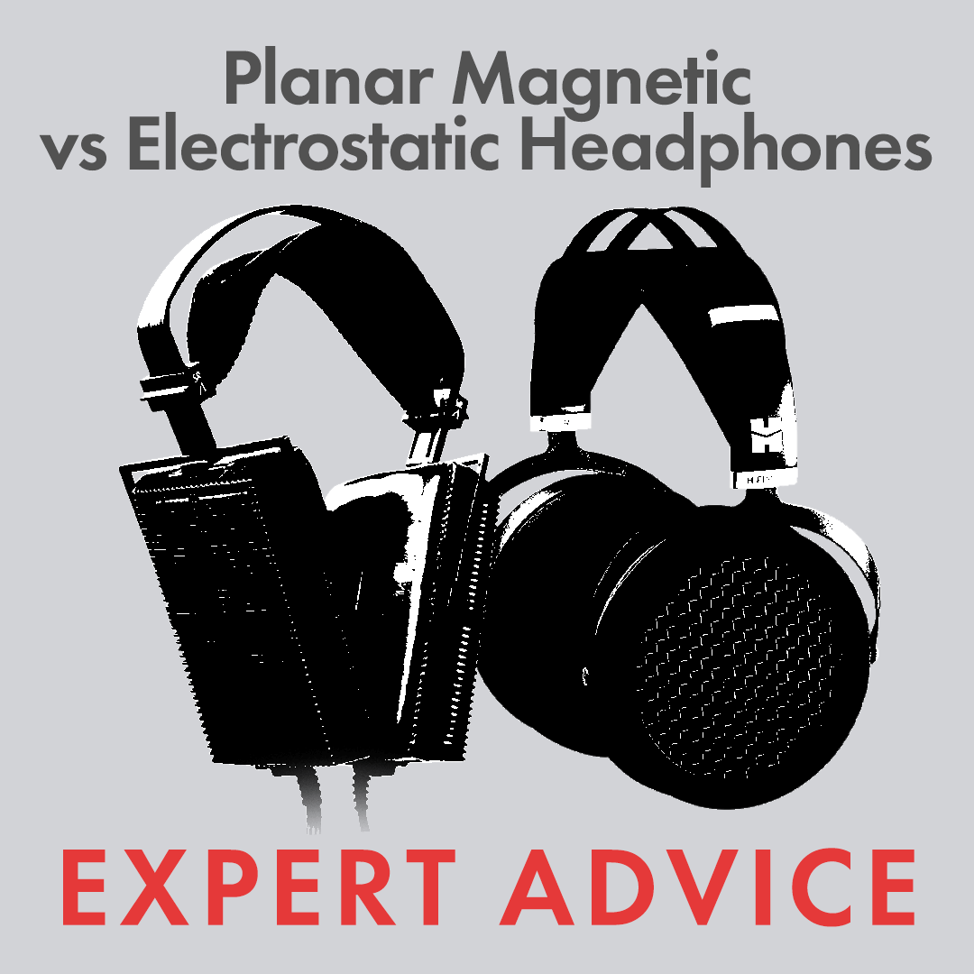 Auriculares planos magnéticos vs electrostáticos