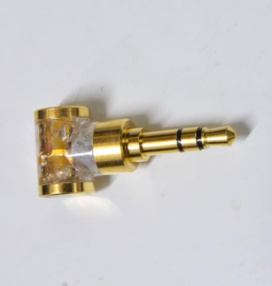 ddHifi DJ35AG balanced 2.5mm to 3.5mm gold-plated adapter 