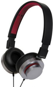 Fones de ouvido modernos e elegantes: outra visão dos fones de ouvido estéreo Panasonic RP-HDX5