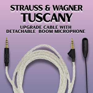 Strauss & Wagner Tuscany Review: Detachable Boom Mic Cable