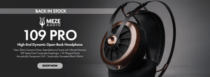 Shop the Meze 109 PRO High-End Dynamic Open-Back Headphone Back In Stock at Audio46