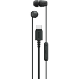 Fones de ouvido intra-auriculares com fio Sony IER-EX15C com USB-C, microfone e controle.