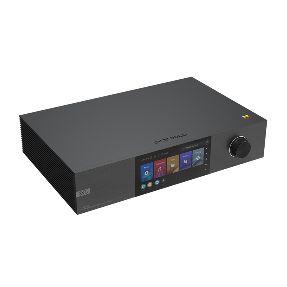 Eversolo DMPA8 AllInOne Streamer, Digital Audio Player, DAC, and Pr