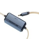 Cable USB-C iFi SilentPower Pulsar con aislamiento galvánico y cancelación activa de ruido (ANC).