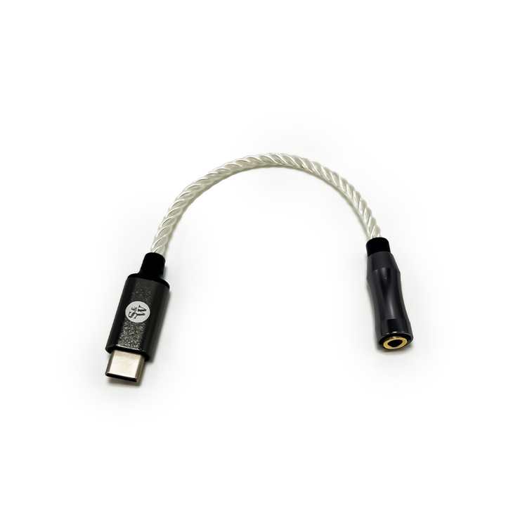 Strauss & Wagner Bern USB-C to 3.5mm DAC/Adapter (32 Bit)
