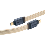 Cable USB-C iFi SilentPower Pulsar con aislamiento galvánico y cancelación activa de ruido (ANC).