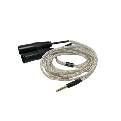 Strauss & Wagner Interlaken Dual 3-pin XLR Male to 4.4mm Male Balanced Upgrade Cable