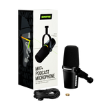 Microfone para podcast Shure MV7+