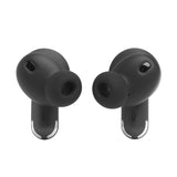 Front - JBL Tour Pro 2 Active Noise Canceling in-ear Earbuds - Black
