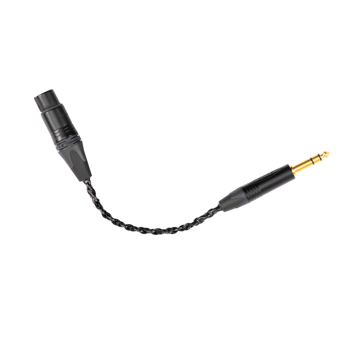 Audeze 4-pin XLR Female to 1/4in Male Adapter - Thumbnail 3