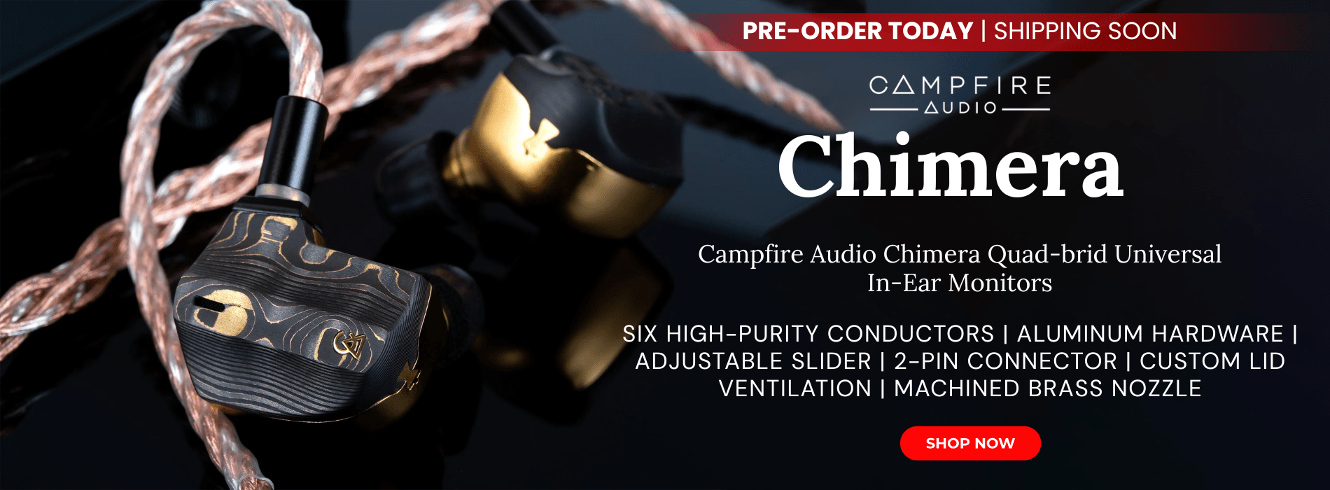 Campfire audio chimera universal in ear monitors