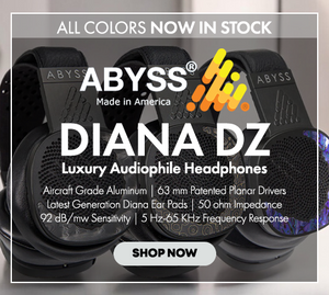 Shop the Abyss Diana DZ Luxury Audiophile Headphones All Colors In Stock Now at Audio46