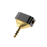 Adaptador DD ddHiFi DJ44Gold de 4,4 mm fêmea para 3,5 mm macho