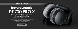 Shop the Beyerdynamic DT 700 PRO X Closed-Back Headphones Back In Stock at Audio46.