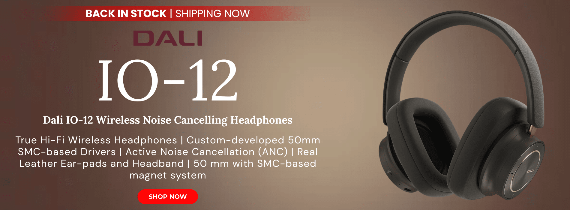 Dali io 12 wireless noise cancelling headphones