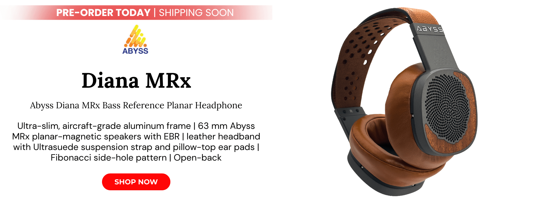 Abyss diana mrx bass reference headphone