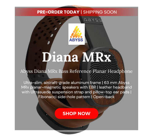 Abyss diana mrx bass reference headphone