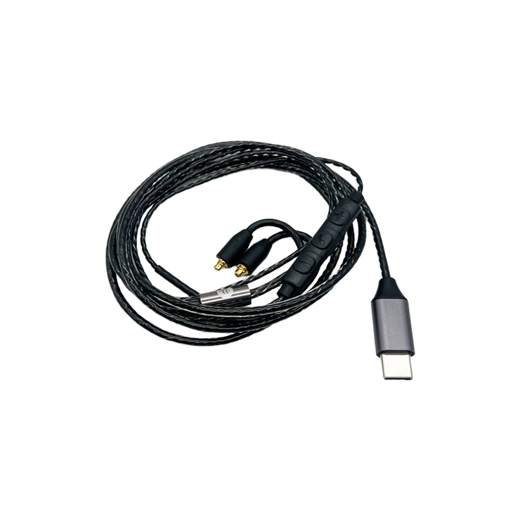 Cable de actualización USB-C MMCX con micrófono y control remoto Strauss & Wagner Elche