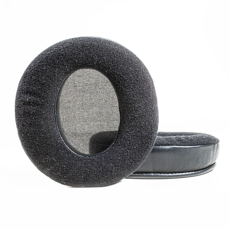Almofadas de substituição Dekoni Audio EPZ-FT1-SKEL para fones de ouvido FiiO FT1 Híbrido de pele de carneiro/veludo Elite