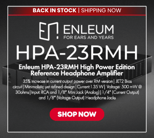 Enleum hpa 23rmh high power edition reference headphone amplifier